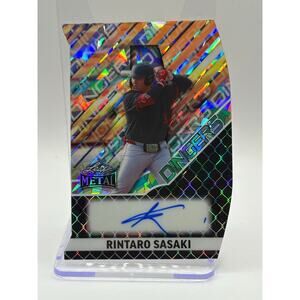 2025 Leaf Metal Rintaro Sasaki Dingers Die-Cut Auto 5/10 SP Case Hit Stanford
